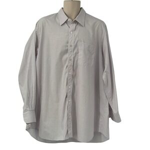 Hamilton 1883 Men's Long Sleeve Button Down Shirt Red/Blue‎ Plaid Check Size XL